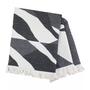 Plaid Versus noir et blanc