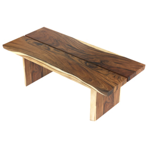 Table rectangulaire 8 personnes en bois de suar 220 cm - Tanah