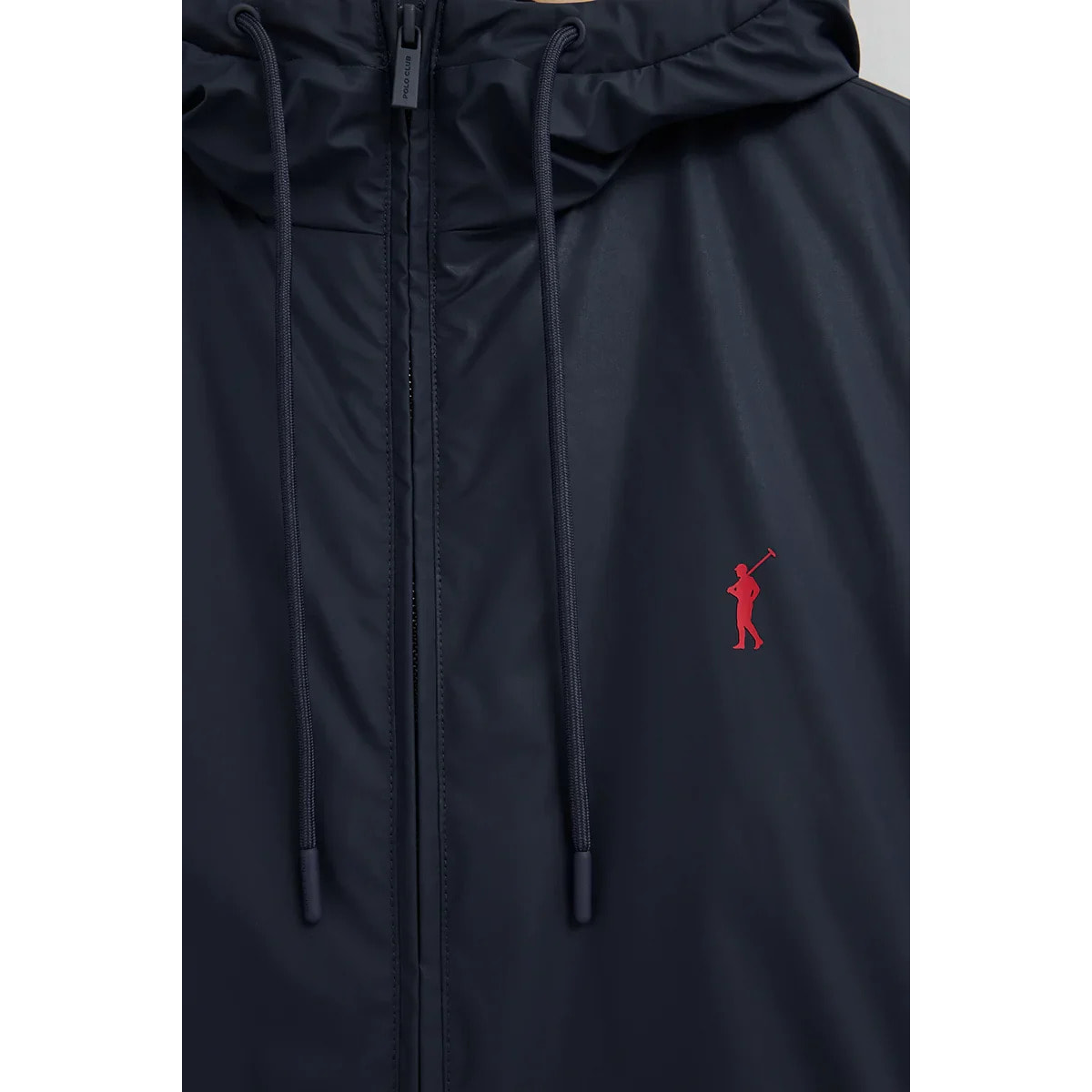 Chaqueta Dorsey azul marino con logo Rigby Go