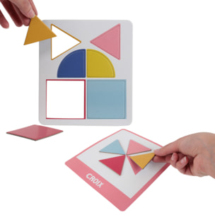 CARTE EDUCATIVE J APPRENDS LES FORMES X10