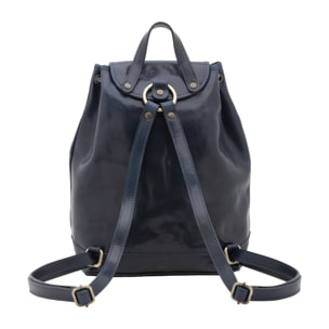 Borsa a spalla da donna - Modello False - 100% pelle artigianale - 25.0 x 32.0 x 14.0 cm