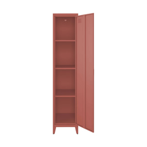 Armoire casier industriel métal 4 espaces de rangement (lot de 3) SOHO