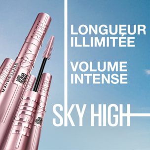 Maybelline New York - Everyday Essentials - Coffret : Mascara Sky High, Tattoo Liner Ink Pen et Vinyl Ink Nude Shock