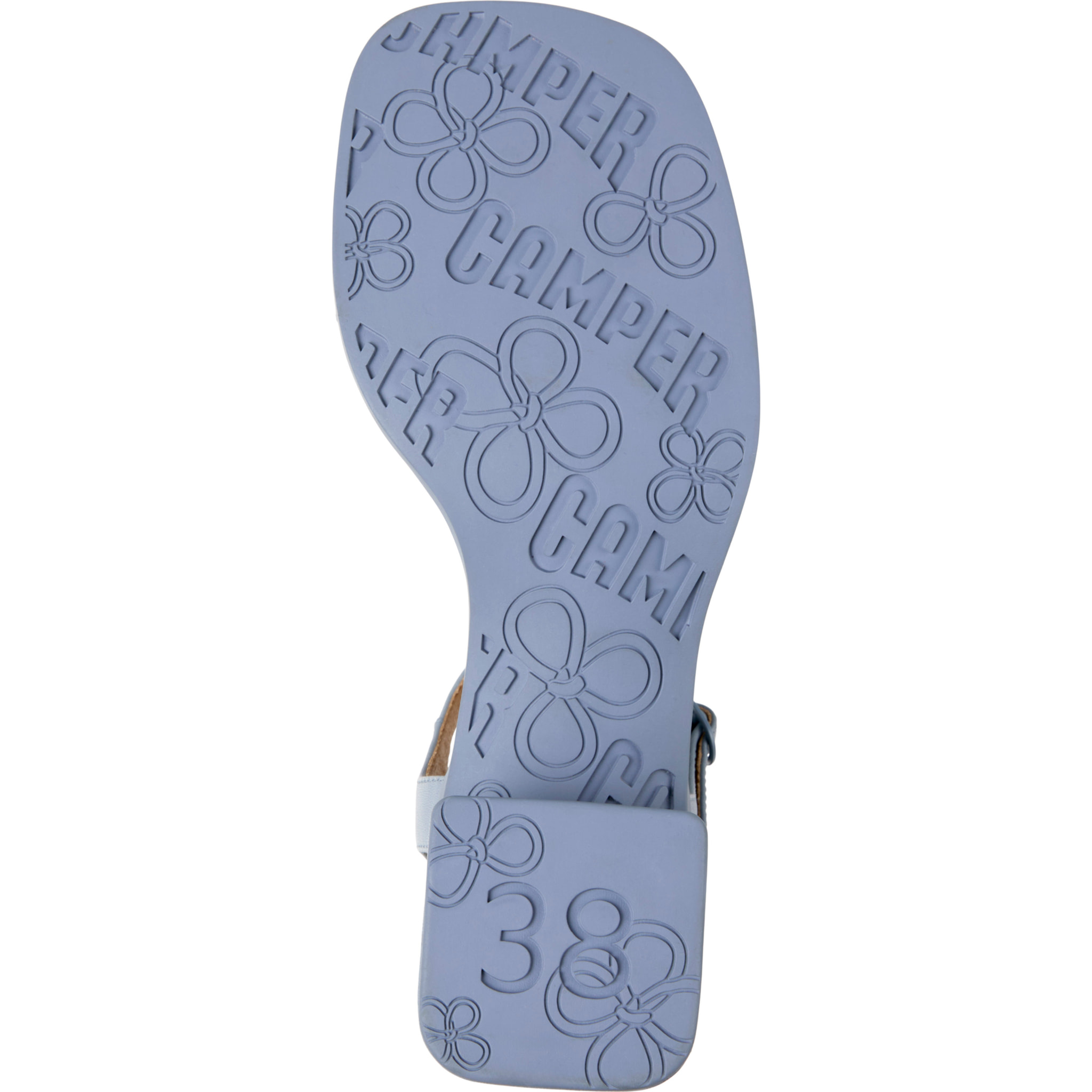 Sandalias - CAMPER Kora Sandal - Azul - Cuero liso