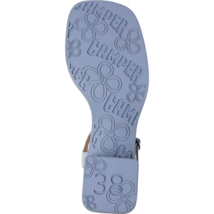 Sandalias - CAMPER Kora Sandal - Azul - Cuero liso