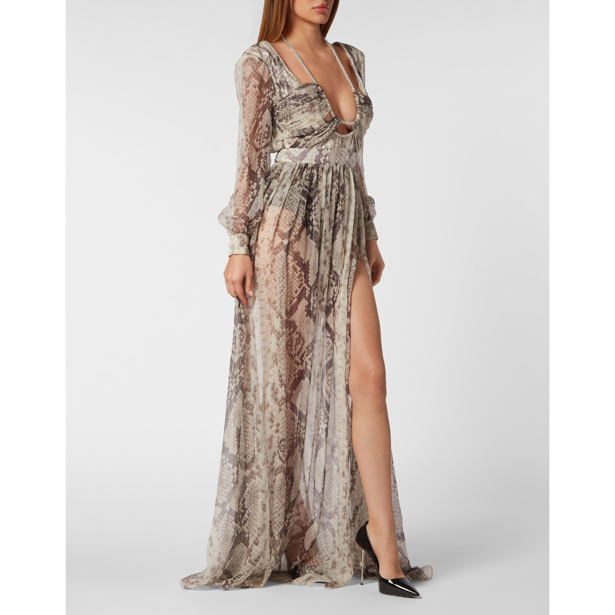 PHILIPP PLEIN Vestido largo