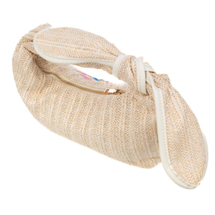 Bisagno Bolso de hombro Mujer. Fabricado en tela y piel sintética PU con diseño de flores.