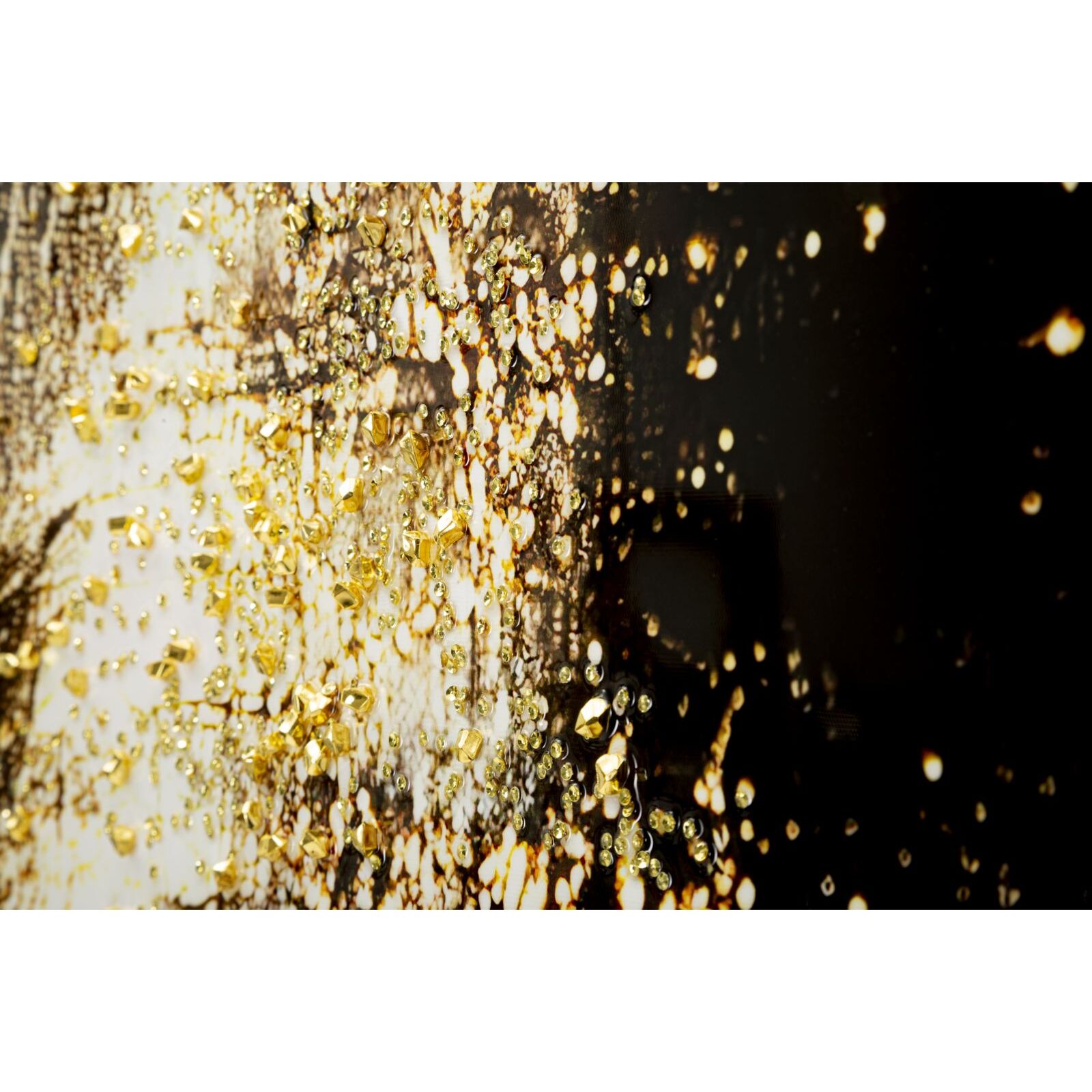 DIPINTO SU TELA LACCATO NAIROBI C/CORNICE -B- CM 52X4X102