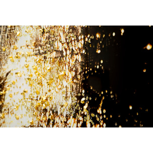 DIPINTO SU TELA LACCATO NAIROBI C/CORNICE -B- CM 52X4X102