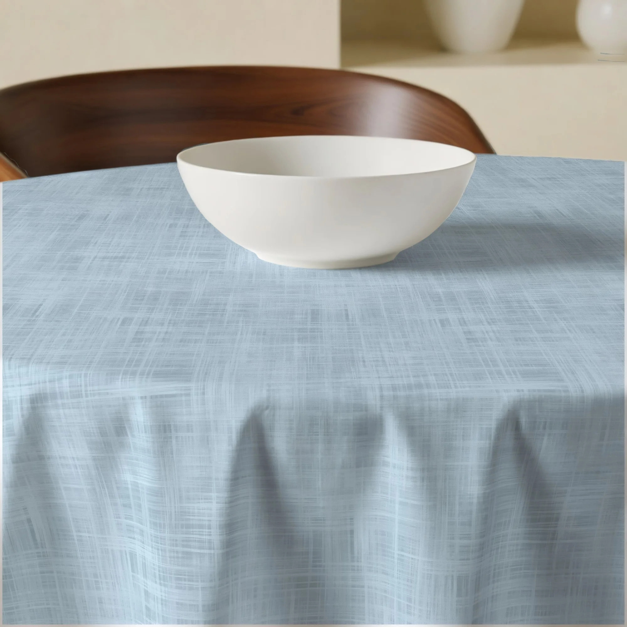 Nappe ronde en résine anti-taches 0120-19