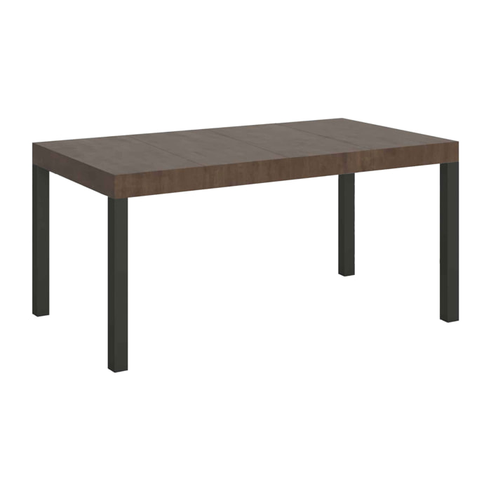 Tavolo allungabile 90x120/224 cm Everyday Premium Noce telaio Antracite