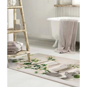 Tappeto EMOZIONI BROCCHE moderno floreale fiori elegante lavabile antiscivolo passatoia multiuso bagno cucina ingresso