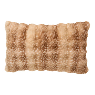 Coussin Zephy rectangulaire 50x80cm marron