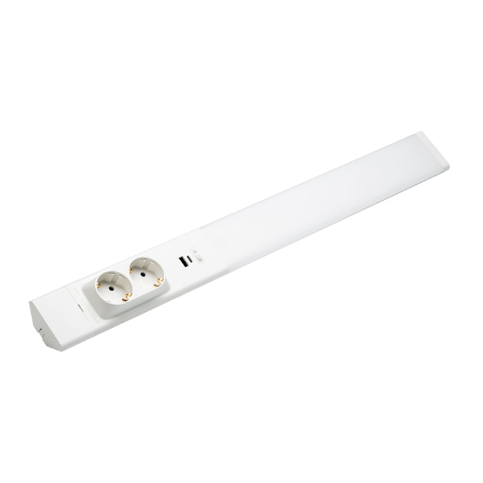 Forlight - Aplique LED Eficiente para Iluminación de Hogar, Acabado Blanco Opal, 4000K, Diseño Moderno y Duradero en Aluminio y Policarbonato, Luz de Alta Luminosidad