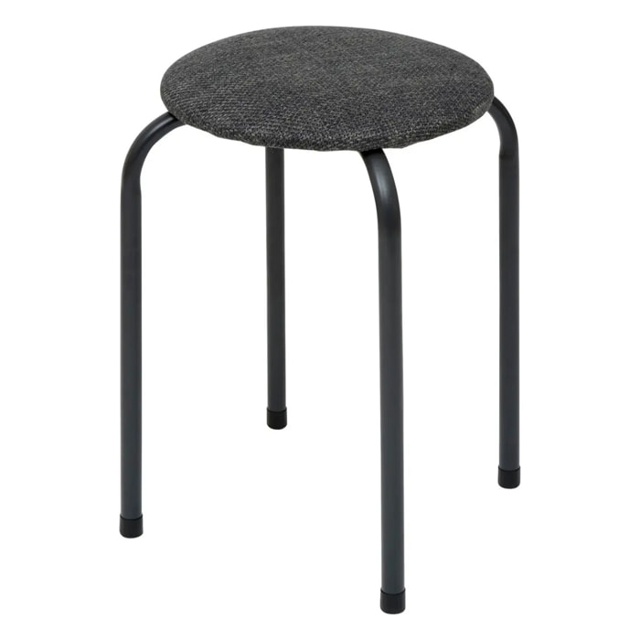 Tabouret Flexy Plus tissu chiné