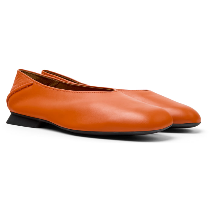 Bailarinas - CAMPER Casi Myra - Naranja - Cuero liso