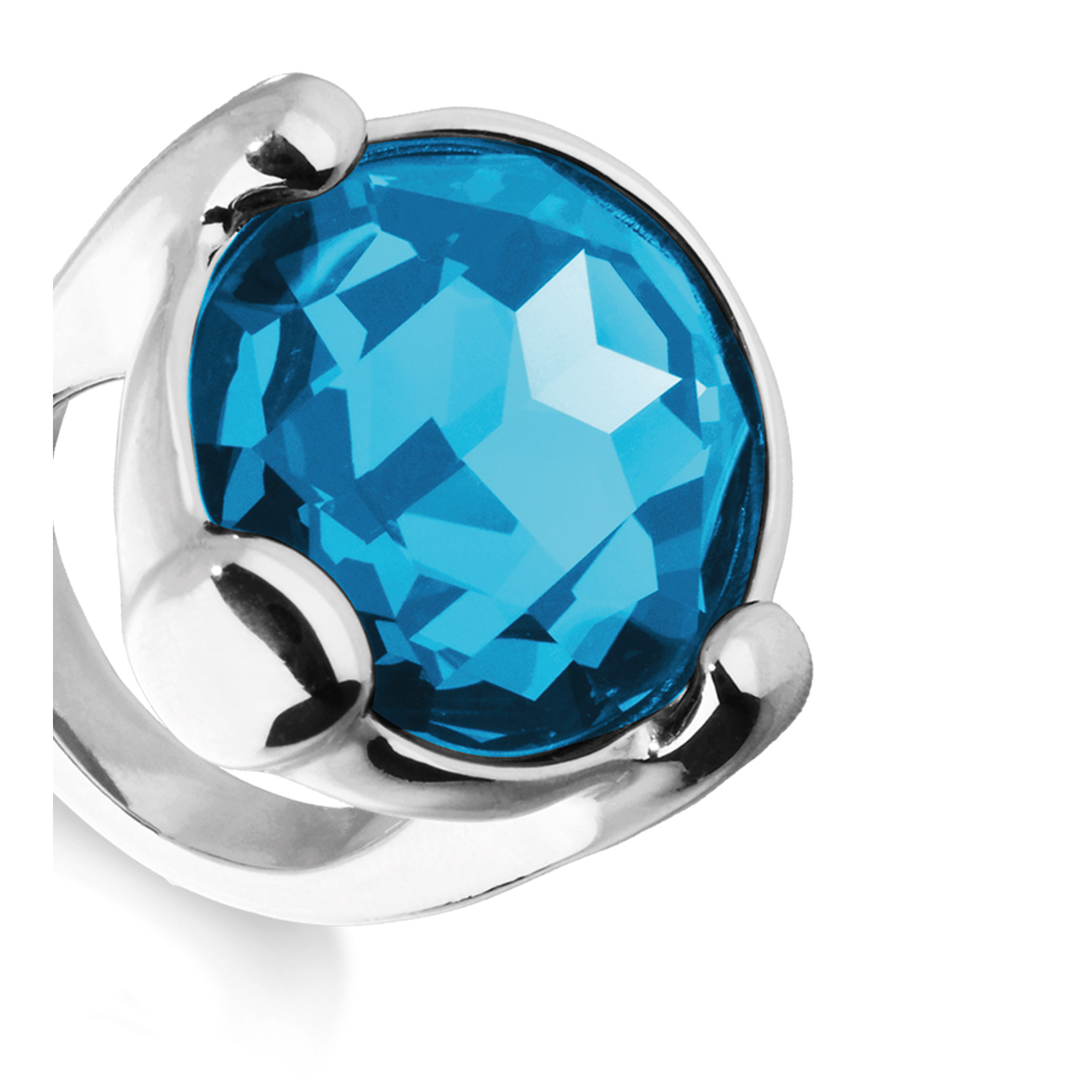Anillo SER DESLUMBRANTE AZUL 12