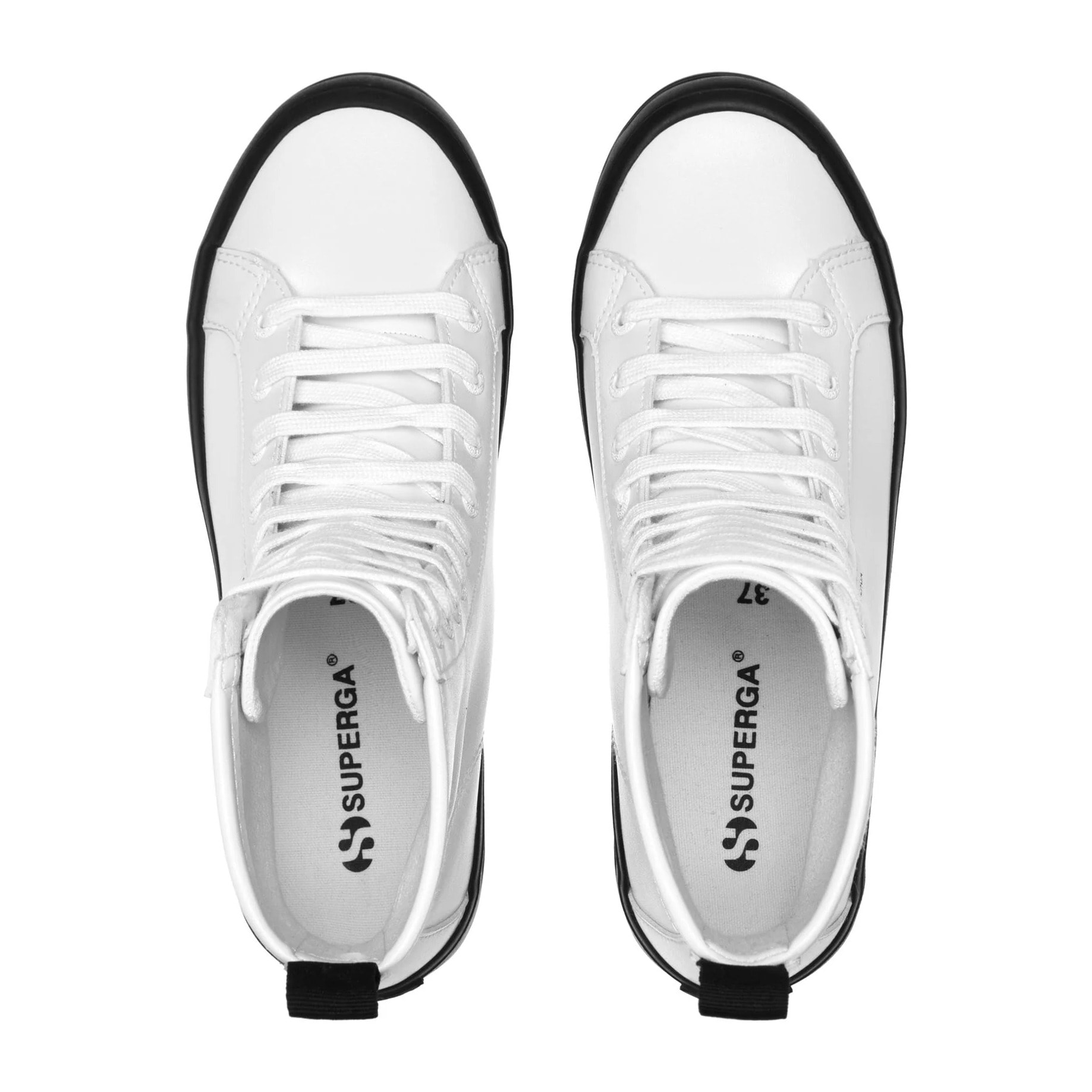 Superga - Botines Mujer Blanco - 2643 ALPINA VEGAN MATERIAL