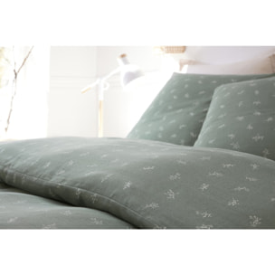 Parure housse de couette coton multicolore