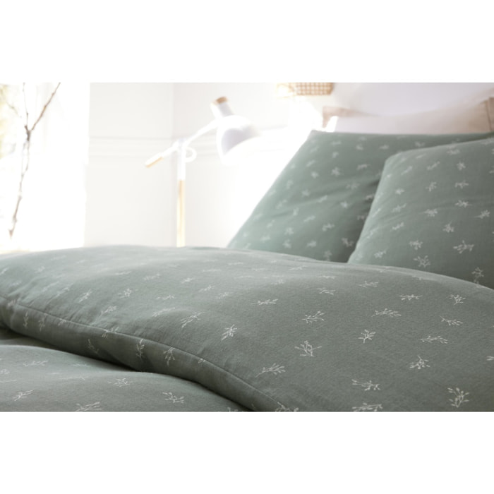 Parure housse de couette coton multicolore