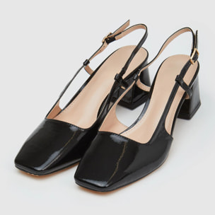 Décolleté slingback