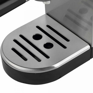 Cafetera espresso JATA JECA2300 con presión de 20 bares. Pantalla táctil. Regulador de vapor