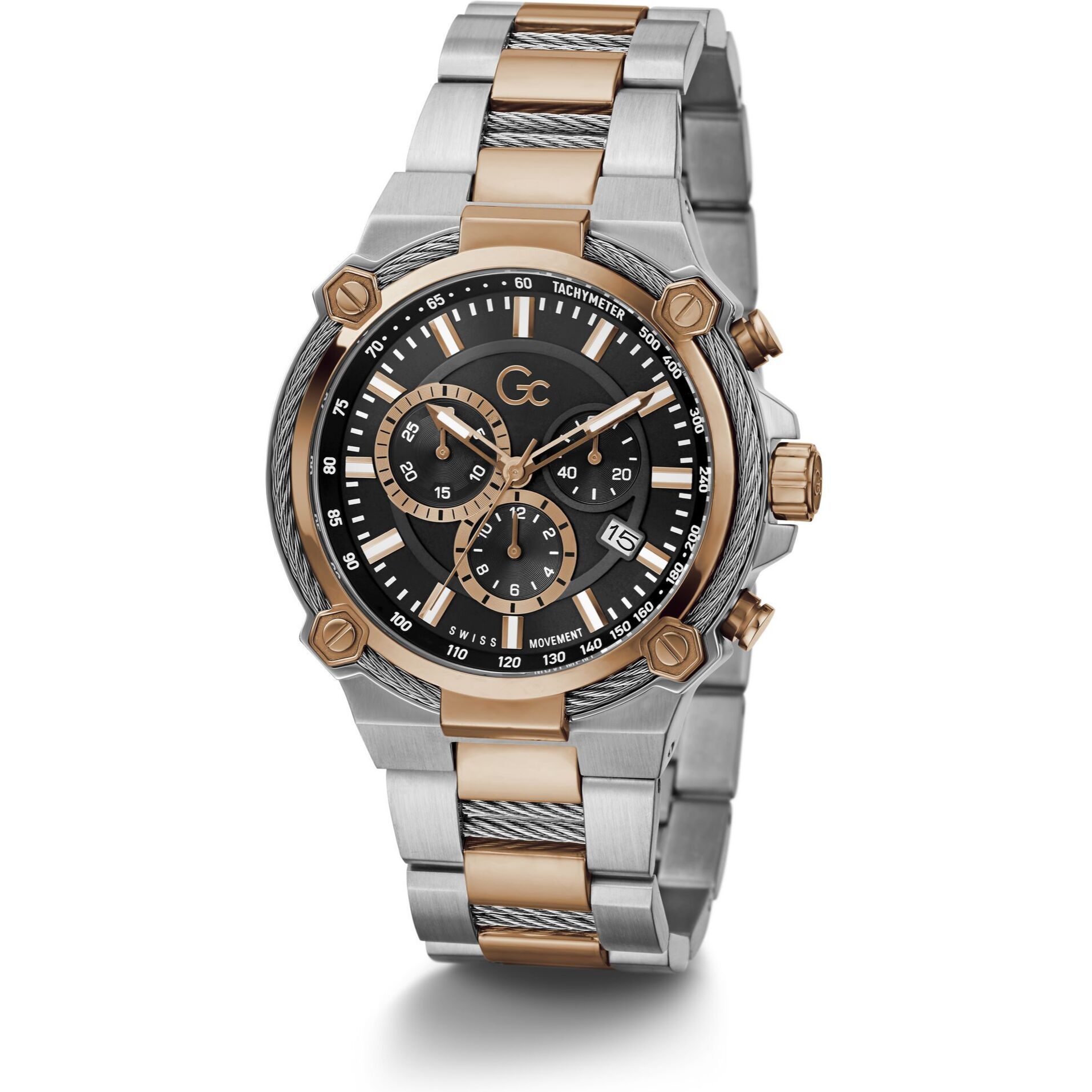 Gc Reloj Cronógrafo De Cuarzo Gc Cableforce