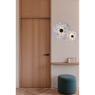 CONFETTI 450 H140 Lampe applique/plafonnier en marmoreal recyclé