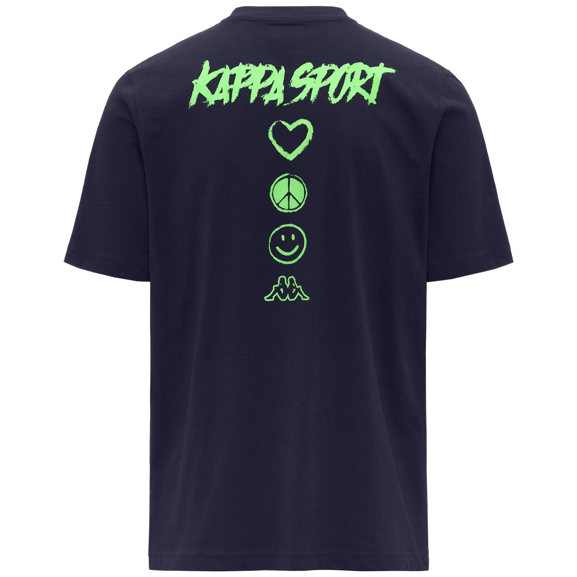 Kappa - T-Shirts & Top Uomo Blu - Logo Ciao 140