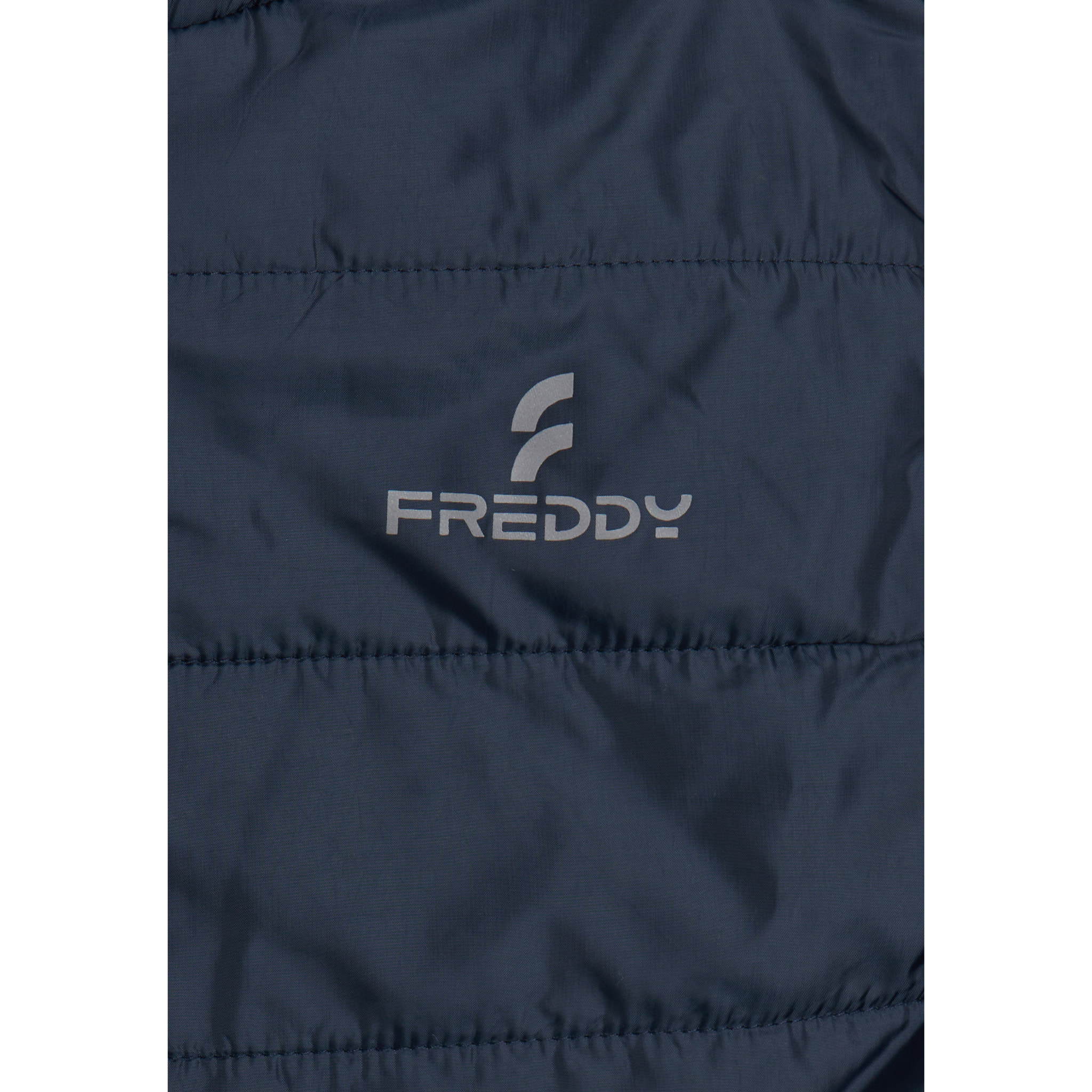 Giacca uomo imbottita senza maniche con cappuccio e zip