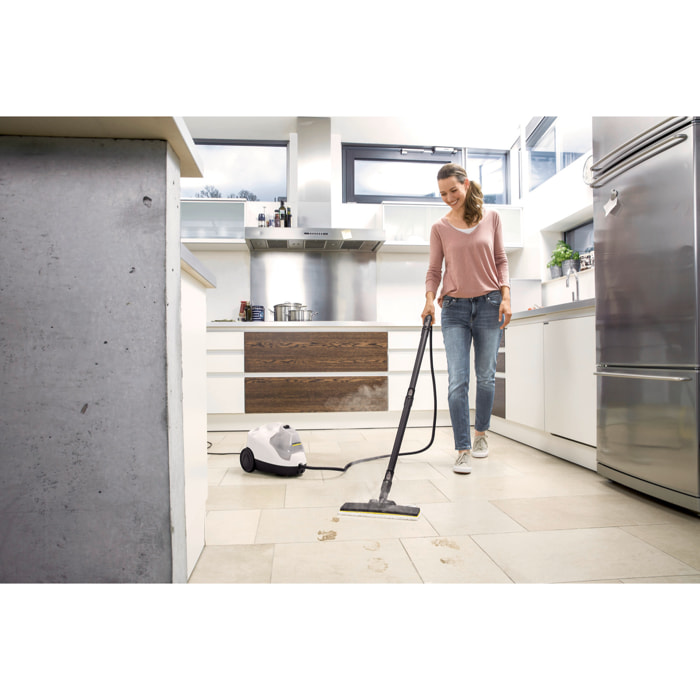 Nettoyeur vapeur Karcher SC 4 EasyFix *EU - Pression 3.5 bar- Débit vapeur 40 g/min- autonomie illimitée