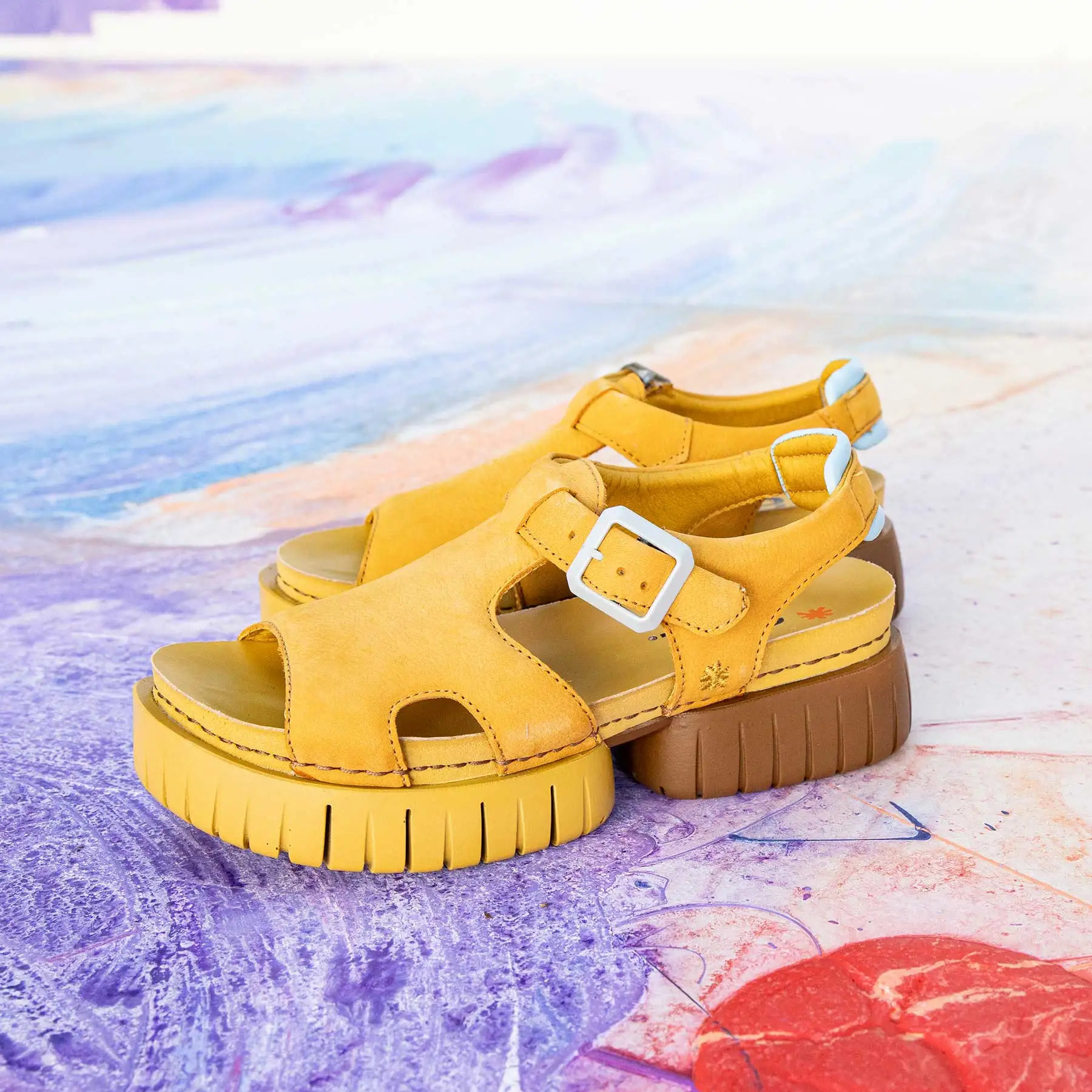 Sandalias 1882 NOBUCK BONE/ MADEIRA color Bone