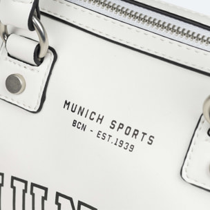 COURT CROSSBODY BARREL C/WHITE