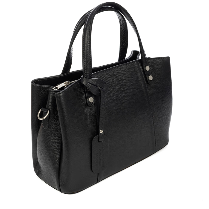 Bagnaria borsa tote donna. Pelle autentica Dollaro.