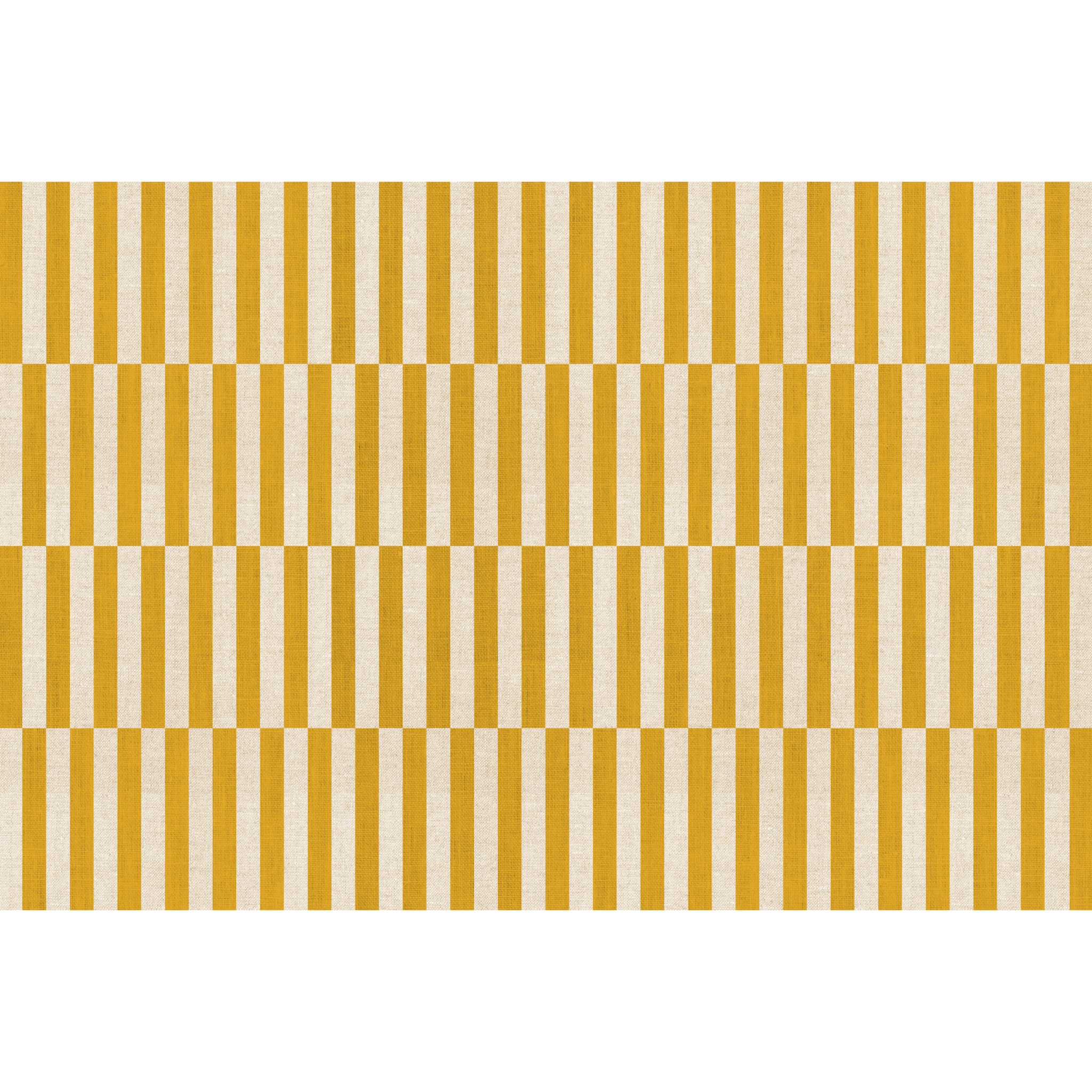 Alfombra de vinilo Dynamic Mostaza 100x133 cm -PVC antideslizante, vinilica para cocina o salón, lavable, estilo abstracto