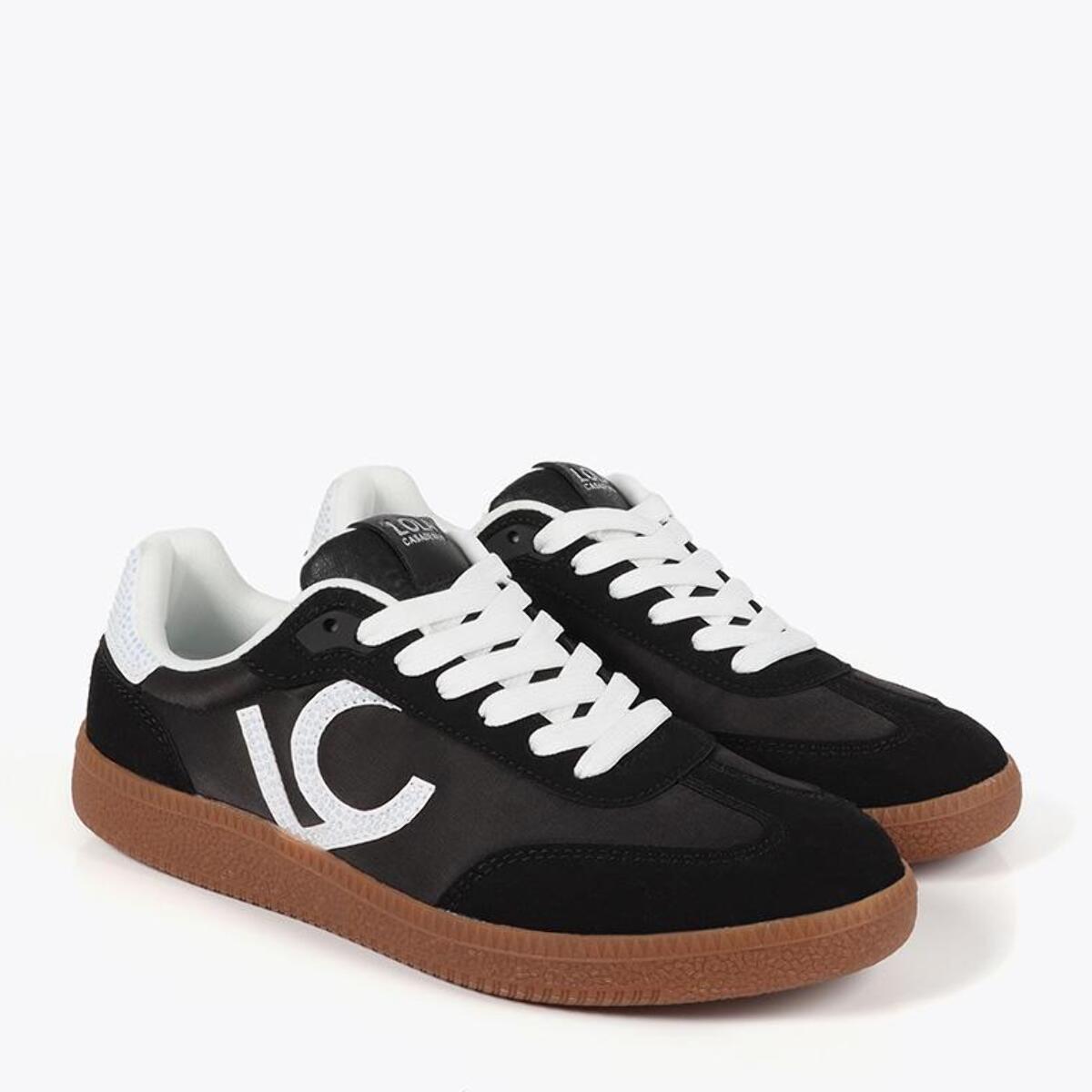 Scarpe in Nylon con Strass