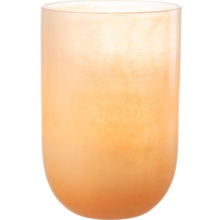 J-Line Vase Corrie Verre Corail Large