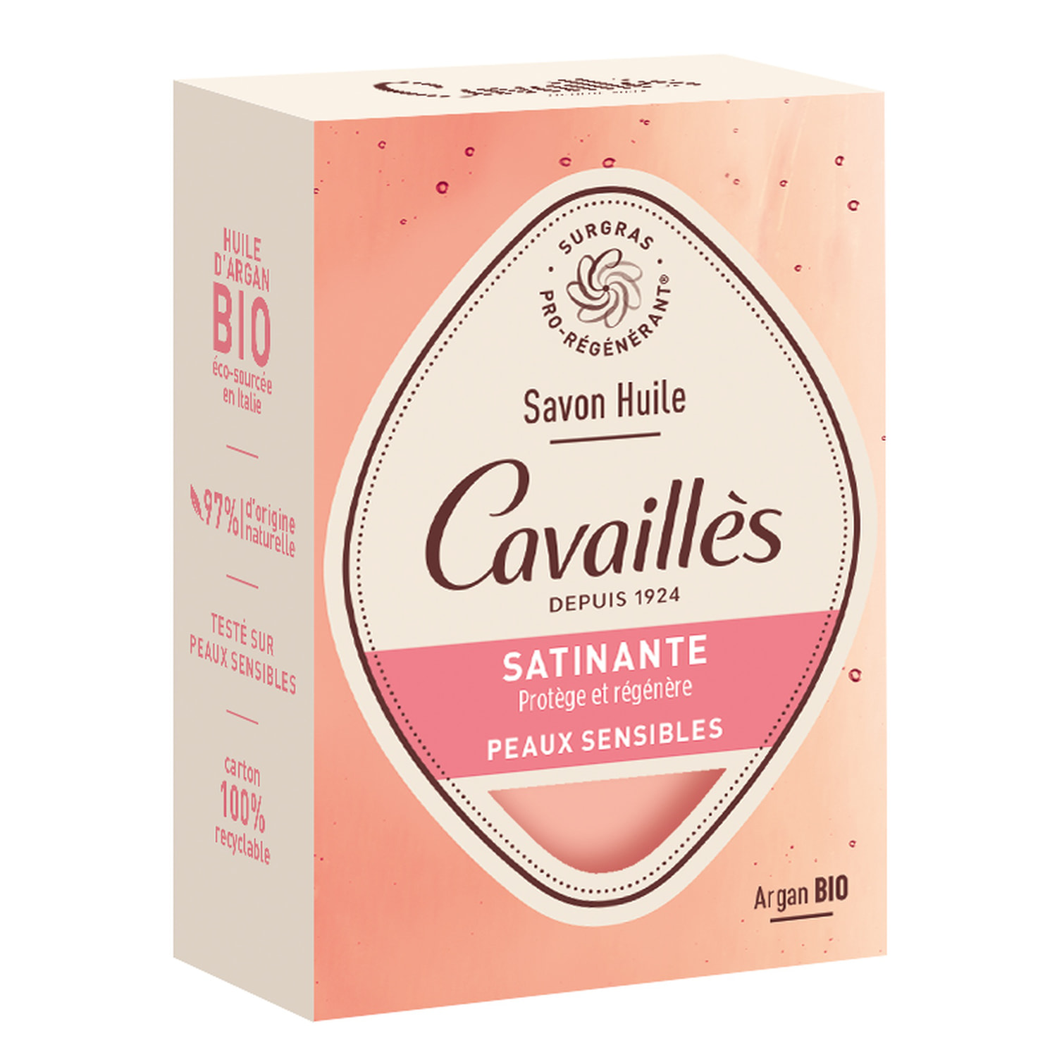 Savon Huile Satinante - Peaux Sensibles 100 g