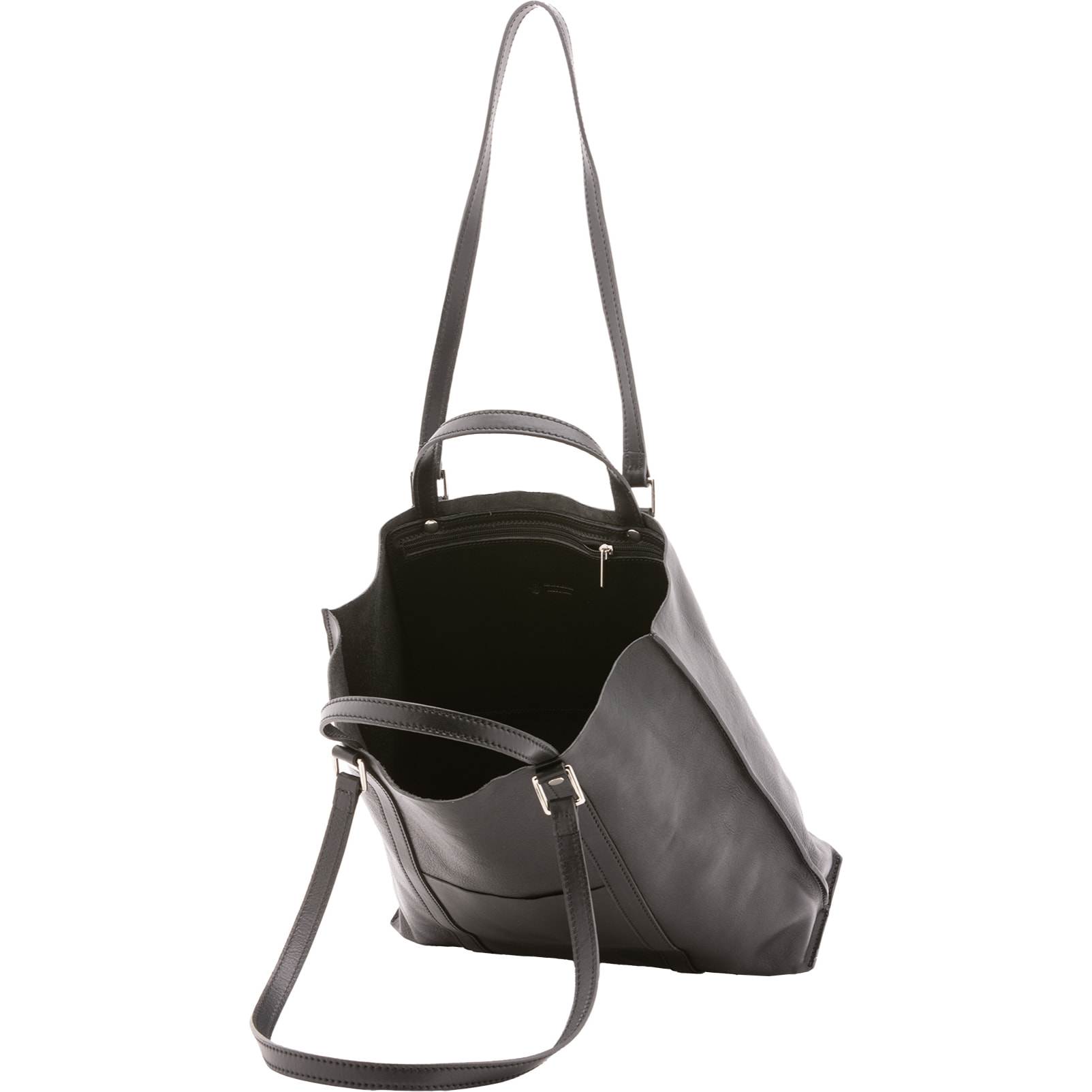 Borsa a spalla  unisex In Vera pelle Made in Italy 36x10x35 cm