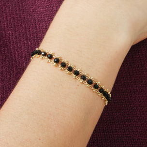 Pulsera Lailai acabado oro amarillo 18k