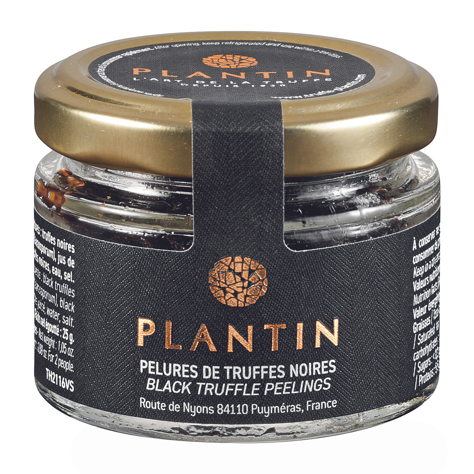 Pelures de truffes noires 30g