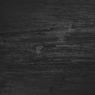 Table basse carré en bois de teck recyclé noir 70 cm - Zoé