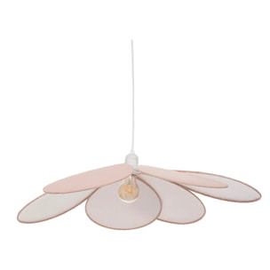 Suspension pétales D.72cm rose