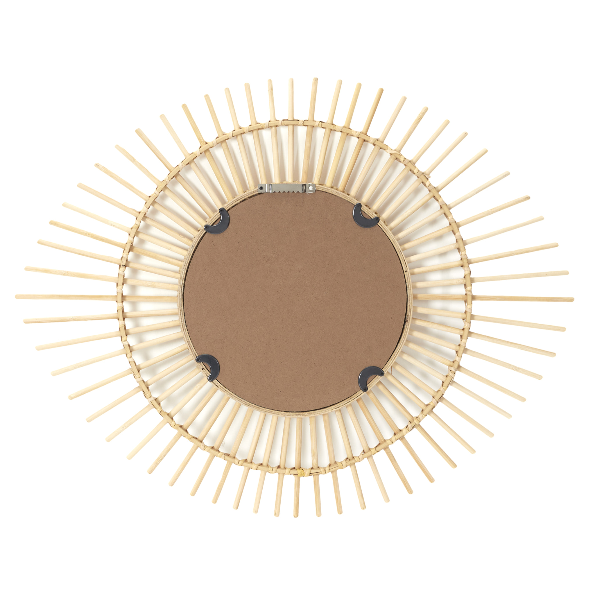 Miroir Rotin Ovale 58cm
