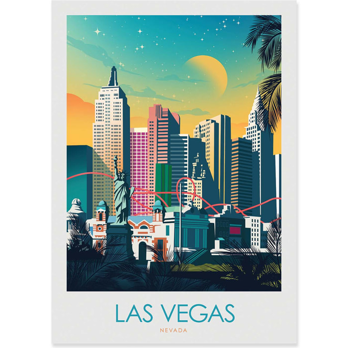 Affiche - Las Vegas - Studio Inception