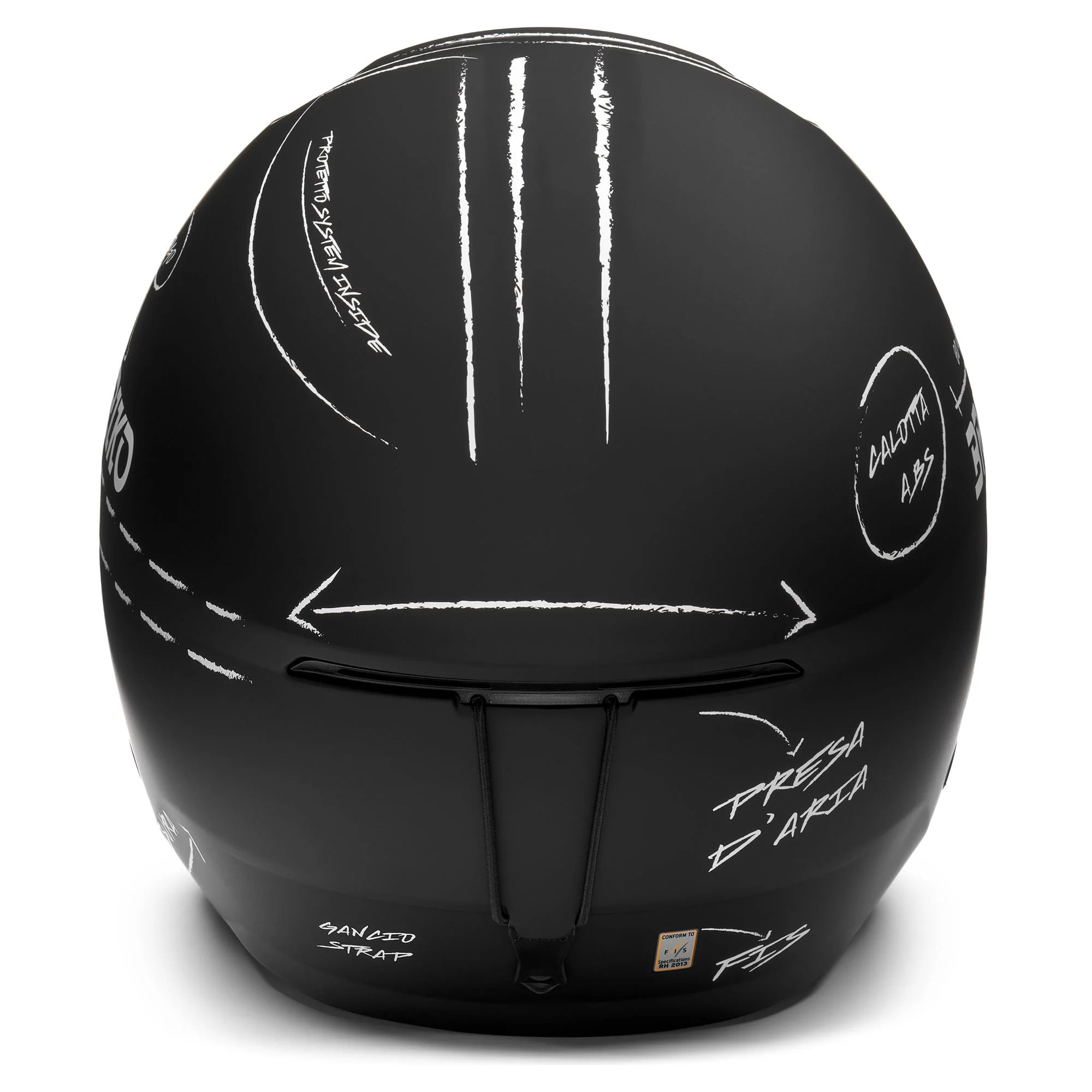 Caschi Briko Uomo Donna Grigio Vulcano 2.0 Graphik