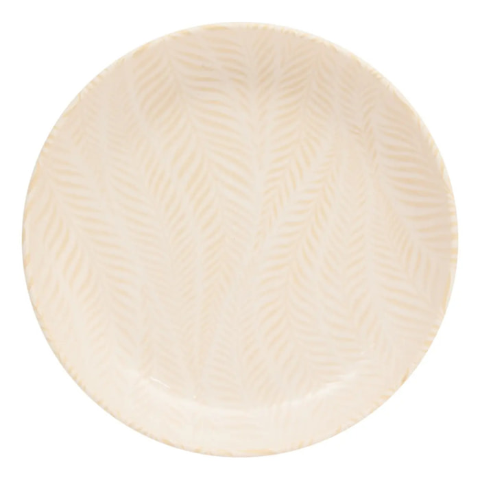 Assiette creuse Gina D22cm creme
