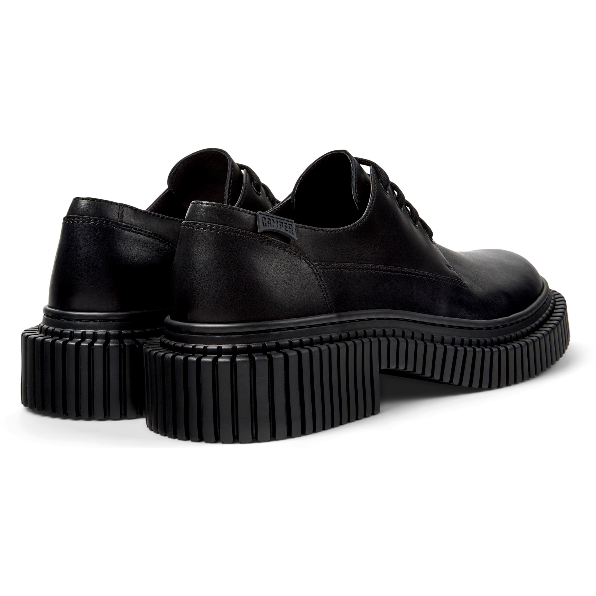 Scarpe stringate - CAMPER Pix Berlin - Nero - Pelle liscia