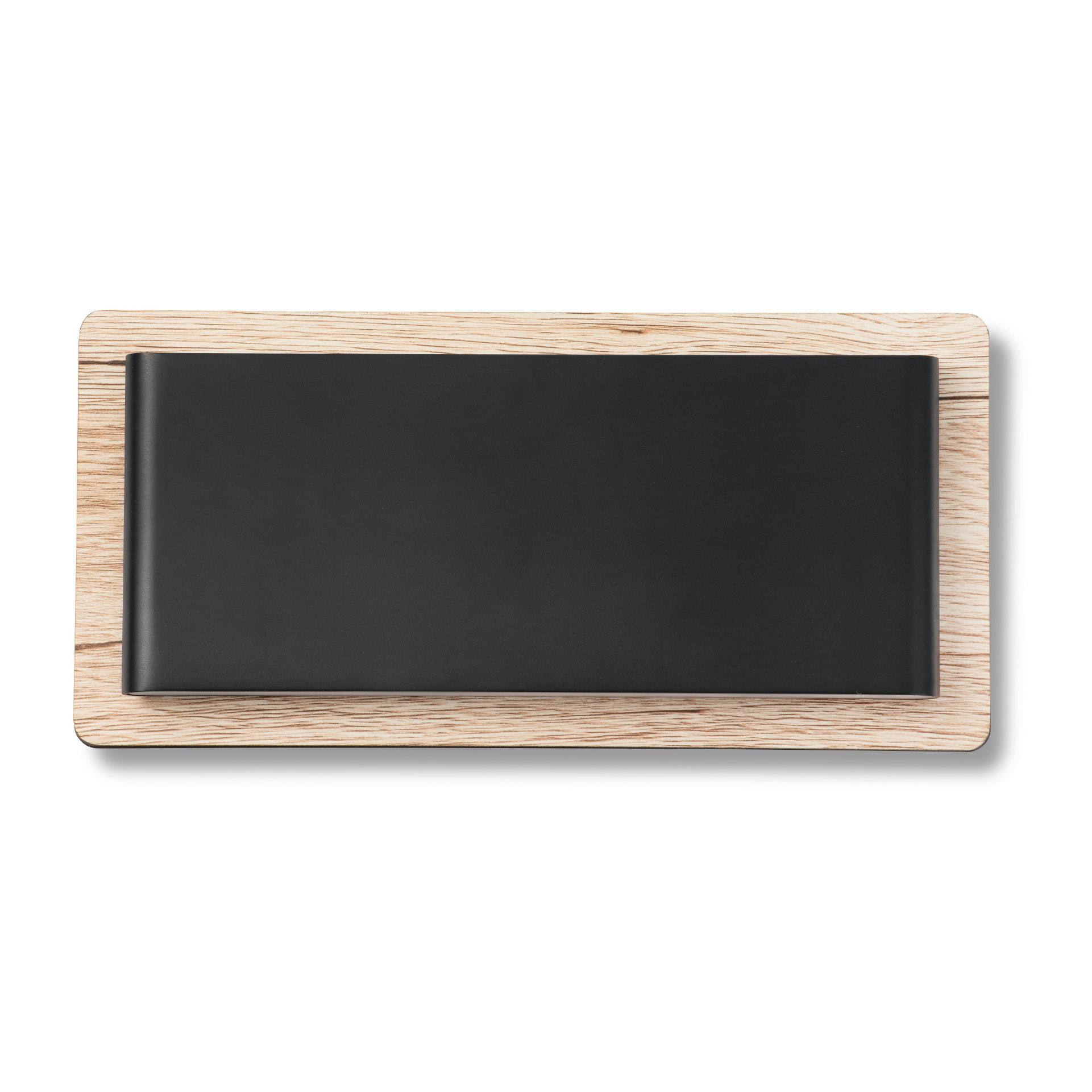 MOOD RCT Aplique negro y madera