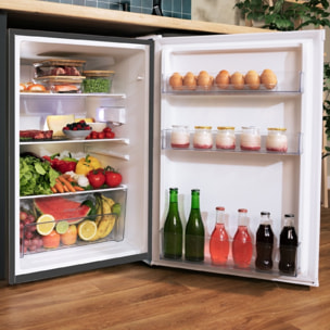 Cecotec Mini frigoríficos Bolero CoolMarket TT 133 L Inox